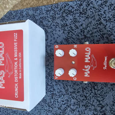 Fulltone Mas Malo Distortion / Fuzz 2010s - Red for sale