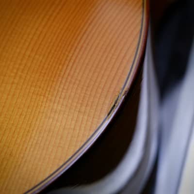 M. G. Contreras Flamenco Student Model 1980's-1990's - Natural with Hard Case & Wittner Mechanical Tuners image 20