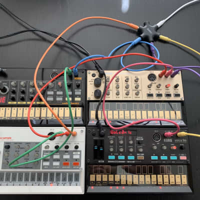 Korg Volca Sample Volca Beats Volca FM Volca Keys Bundle