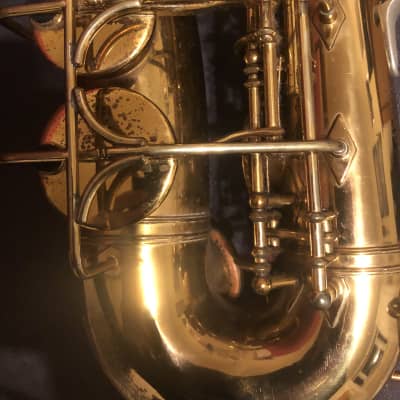 Buescher Aristocrat Art Deco Alto Saxophone From 1938 image 5