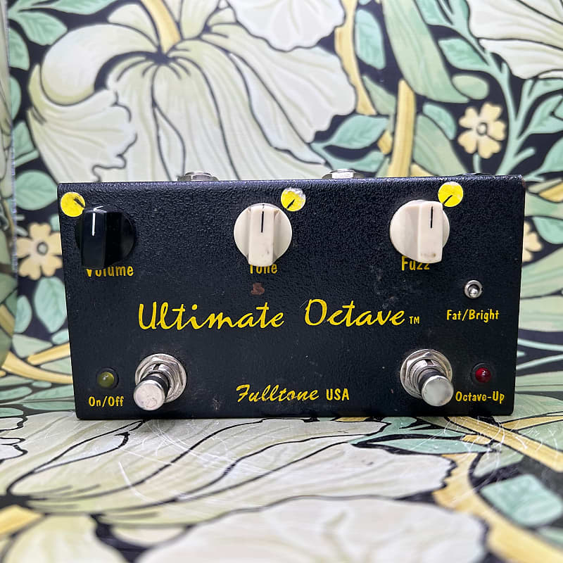 Gino　Fulltone Ultimate Octave Fuzz Fulltone USA Ultimate Octave Fuzz Pedal – Cool Old Guitars
