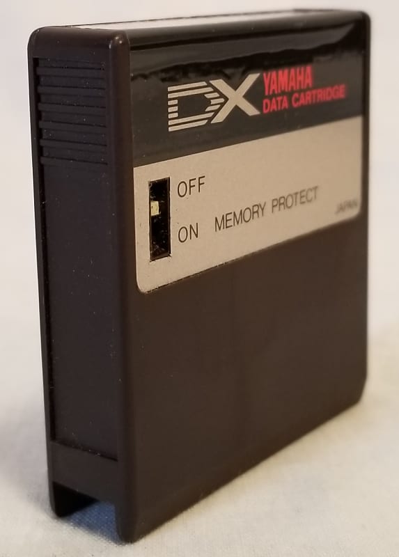 Yamaha NOS Vintage DX Data Cartridge Ram1 for DX7 Synth, MIJ