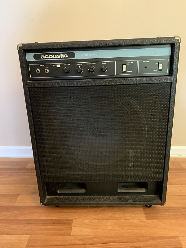 Acoustic Control Corp Model 118 1981 Bass Combo Amp Reverb 1629