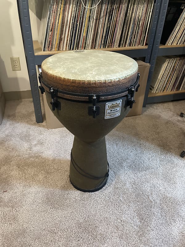 Remo mondo djembe earth finish Reverb