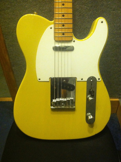 MIJ Limited International Color Telecaster - Monaco Yellow