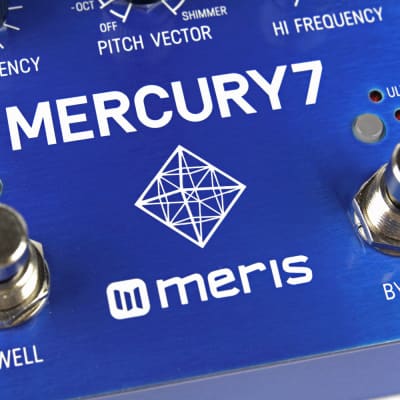 Meris Mercury7 Reverb Pedal: Algorithmic DSP reverb pedal image 9