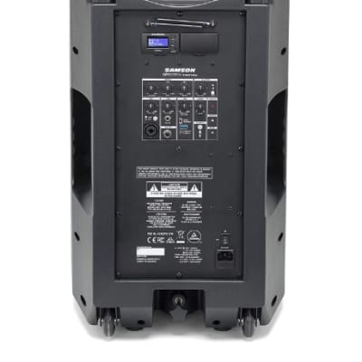 Samson Expedition XP312w 12” 300 Watt Battery Powered Portable Pa System with Wireless Handheld Microphone and Bluetooth (Band K) image 4