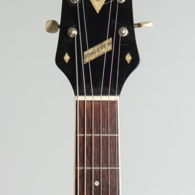 Slingerland  Songster Model 401 Solid Body Electric Guitar,  c. 1936, ser. #152, chipboard case. image 5