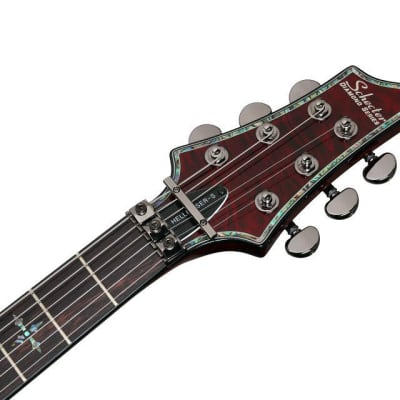 Schecter Hellraiser C-1 FR S Sustainiac Black Cherry Electric Guitar + HARDSHELL CASE! image 10