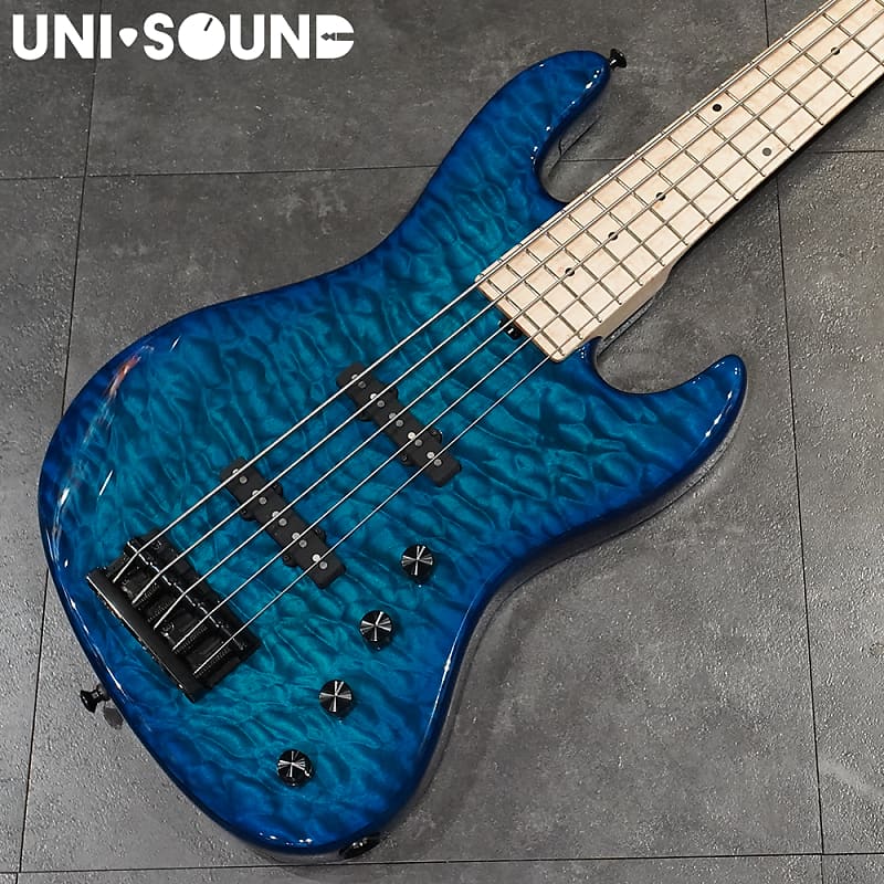 Sadowsky Customshop Series 21-Fret Standard 5-String - Bora Blue Burst