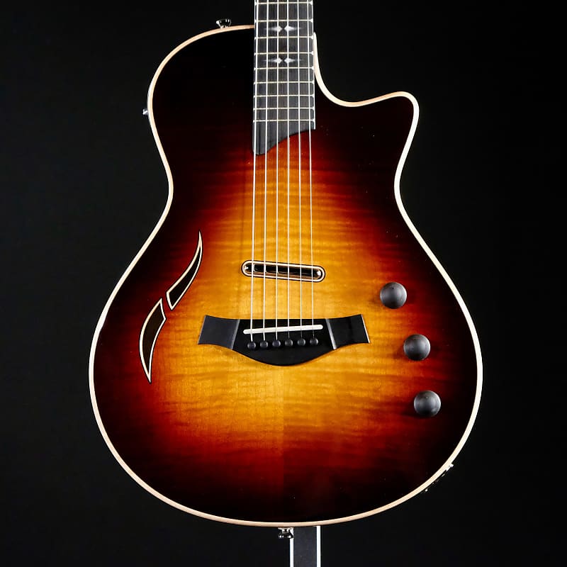 Taylor T5z Pro Hollowbody Electric Guitar Dark Tobacco Reverb