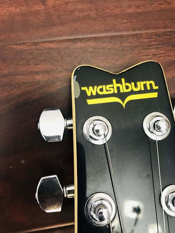 Vintage Rare 1982 Washburn HB-35 semi-hollow Electric Guitar