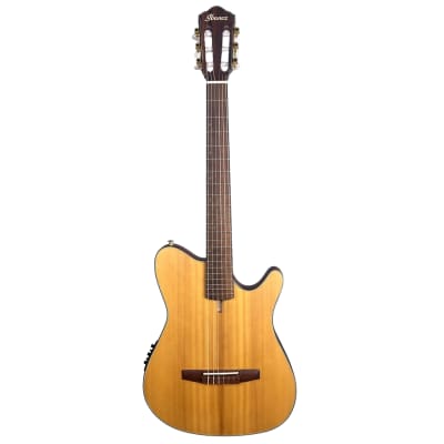 Ibanez FRH Series FRH10N Acoustic-Electric Natural Flat image 2