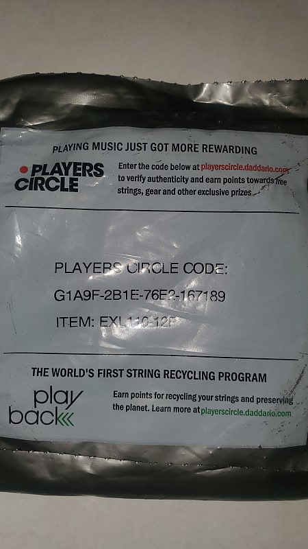 D'Addario EXL110-12P 12 string guitar strings | Reverb