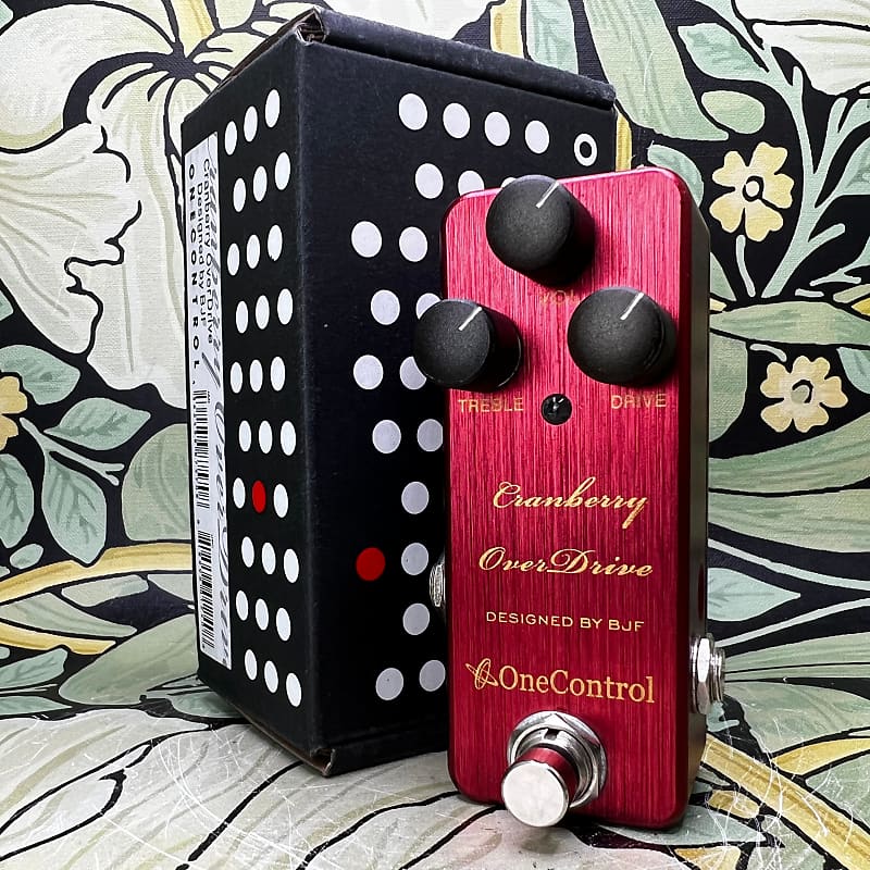 One Control Cranberry Overdrive | Reverb