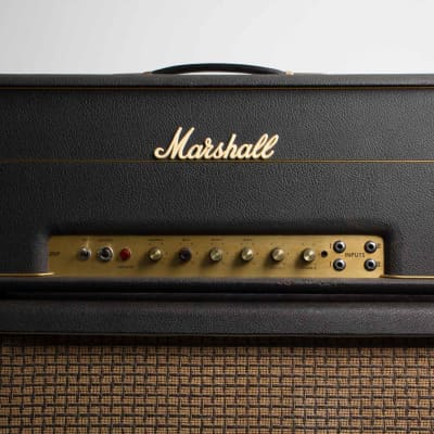 Marshall  JMP Model 1959 Super Lead 100 w/Model 1960 4x12" Extension Cabinet *LOCAL PICKUP ONLY* Tube Amplifier (1971), ser. #SL-A 4659C. image 5