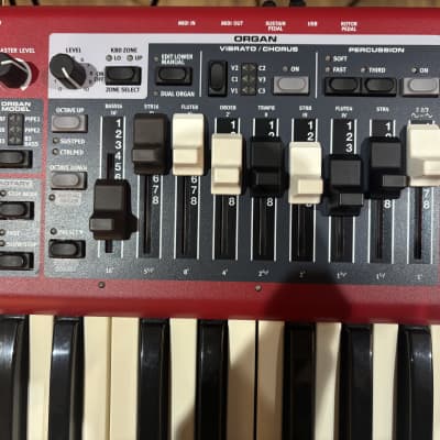 Nord Electro 6D SW73 Semi-Weighted 73-Key Digital Piano 2018 - 2022 - Red image 8