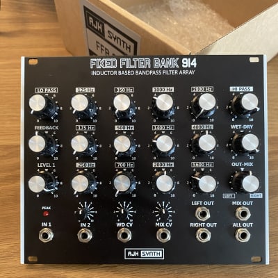 AJH Synth Fixed Filter Bank 914 (Black) [USED] | Reverb