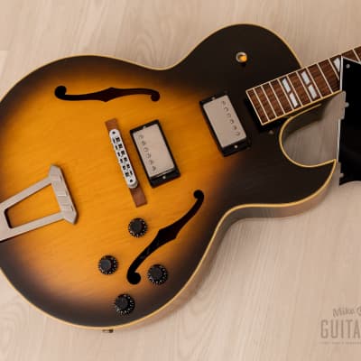 1991 Gibson ES-175 Hollowbody Guitar Vintage Sunburst w/ 57 Classic PAFs, Case image 19
