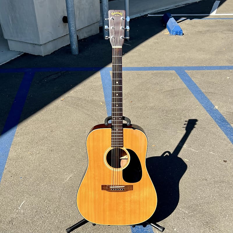 Used 1975 Takamine F340S with TKL Case Reverb