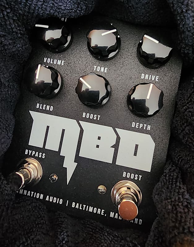 Damnation Audio MBD V3 Mosfet Bass Distortion 2023 Black Reverb