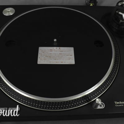 Technics SL-1200 MK3 Black Direct Drive DJ Turntable in Very Good condition image 15