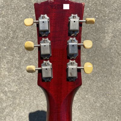 1969 Gibson EMS-1235 Double Mandolin double neck EDS-1275 Extremely rare Cherry red. Doubleneck. image 9