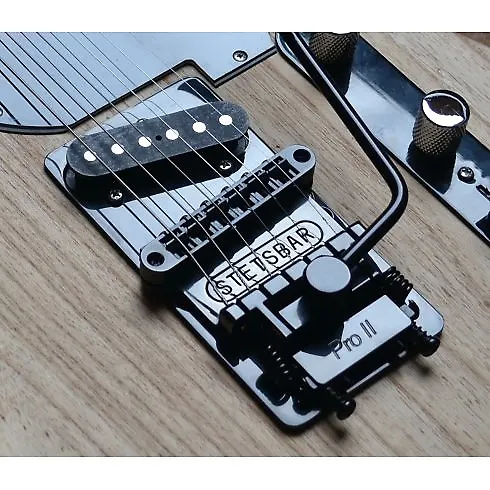 ON SALE! Stetsbar Tremolo Pro II Black/Chrome Fits Fender
