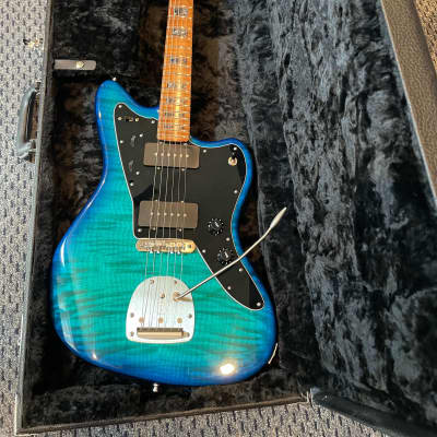 Warmoth Jazzmaster (chambered) 2020 - Blue burst | Reverb