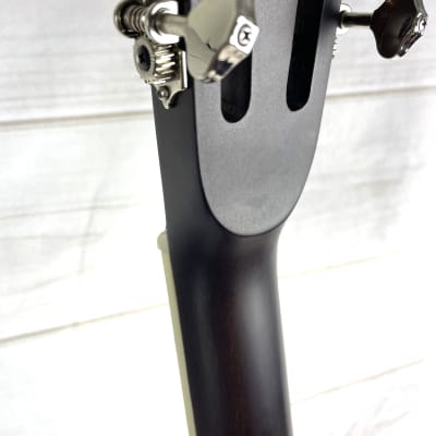 Royall Resonators Royall Trifecta Bright Mirror Nickel Finish Brass Body Tricone Resonator Guitar image 19