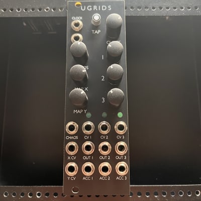 CalSynth uGrids (micro Mutable Grids) 8HP 2022 - Matte Black image 1
