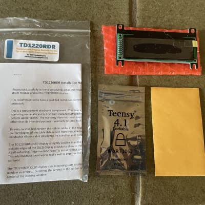 Wot Tech replacement OLED lcd for Roland td-20 td-12 drum modules image 2