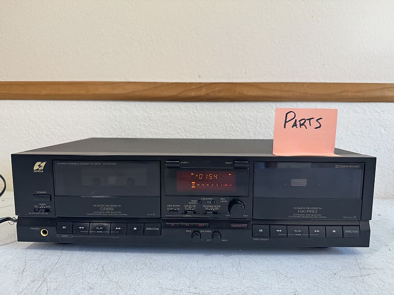 Sansui D-X311WR Dual Cassette Deck HiFi Stereo Vintage Home Audio Dubbing PARTS  			