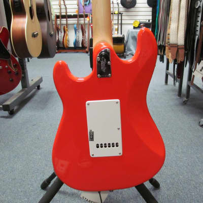Sterling by Music Man  Cutlass SSS Electric Guitar Fiesta Red image 9