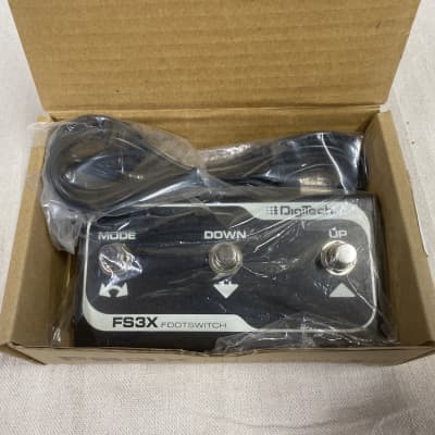DigiTech FS3X 3 Button Footswitch 2020s - Black for sale