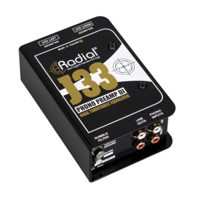 Radial Engineering J33 DI active préampli phono image 1
