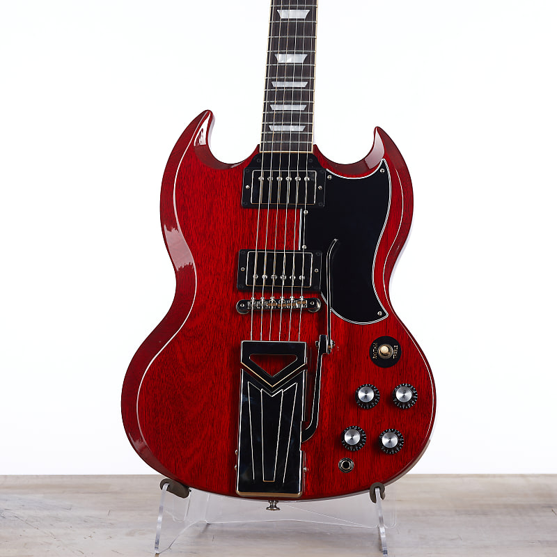 Gibson SG Standard '61 Sideways Vibrola, Vintage Cherry | Demo