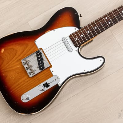 2011 Fender Order Made Telecaster Custom TL62B-67 Non-Catalog w/ Strat Headstock, Japan MIJ