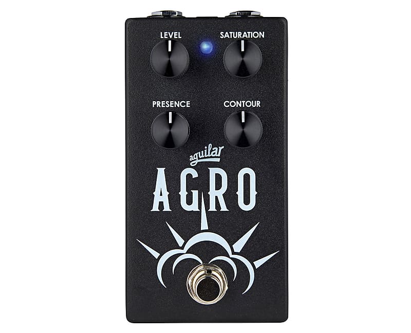 Aguilar Agro V2 Bass Overdrive Pedal - Open Box image 1