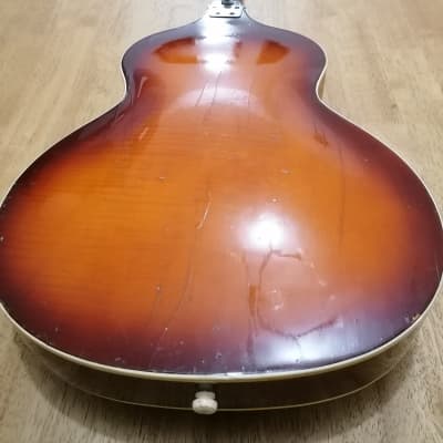 Rare 1964 Hoyer German Bass Vintage @ Hofner Warwick Violin Framus Klira 500/1 Fender Gibson Eko  Meazzi Crucianelli Eko Vox image 11
