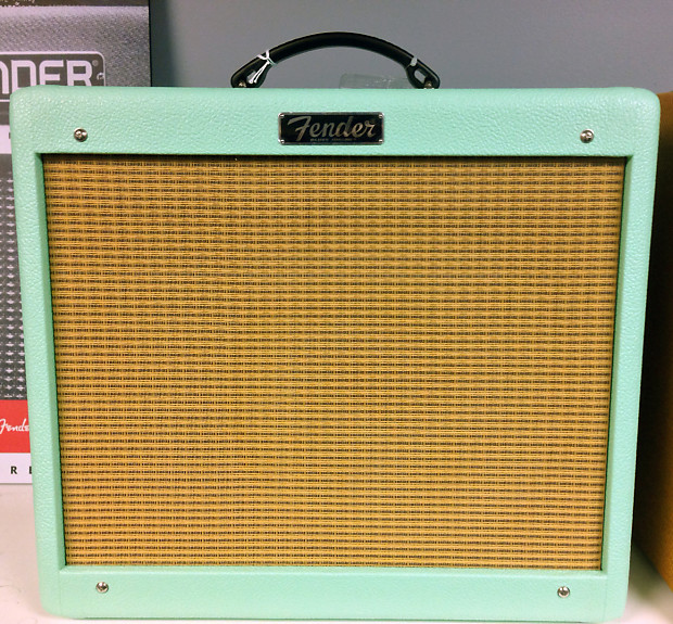 Fender blues jr surf green cheap