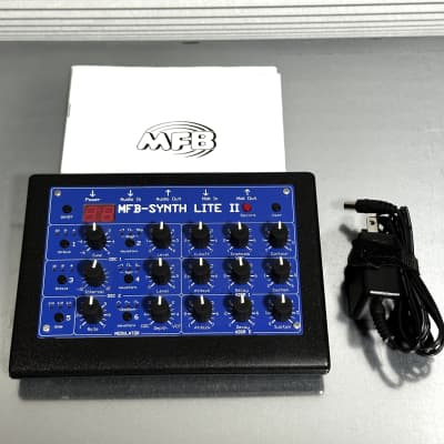 MFB-SYNTH LITE Ⅱ アナログシンセサイザー 美品 使用回数 少 MFB-SYNTH LITE Ⅱ アナログシンセサイザー 美品 使用回数 少