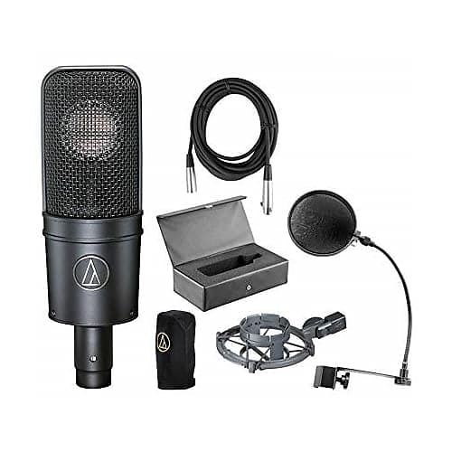 Audio-Technica AT4040 Cardioid Condenser Microphone Bundle