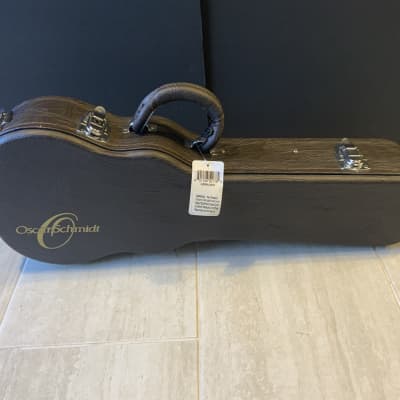 Oscar Schmidt UC3 Concert Ukulele Hardshell Case Brown | Reverb