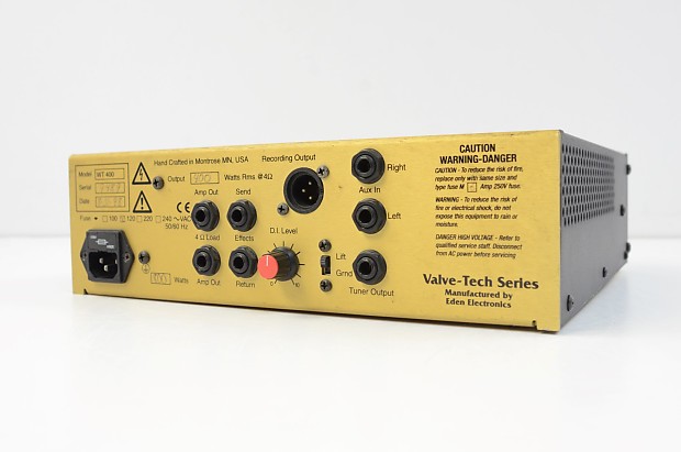 Eden WT-400 Traveler Plus Bass Head w/Rack Ears | Reverb