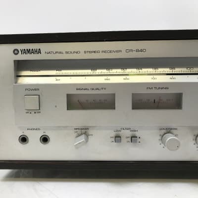 Audiophile Yamaha Natural Sound CR-840 Stereo Receiver 60 Watts image 2