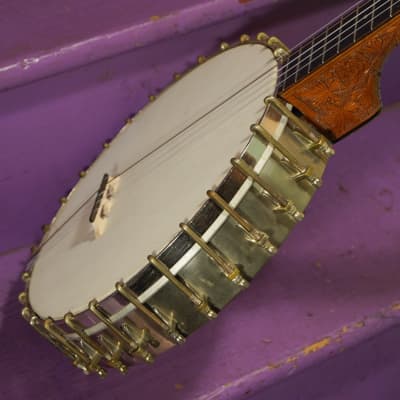 1897 SS Stewart Special Thoroughbred 5-String Openback Banjo | Reverb
