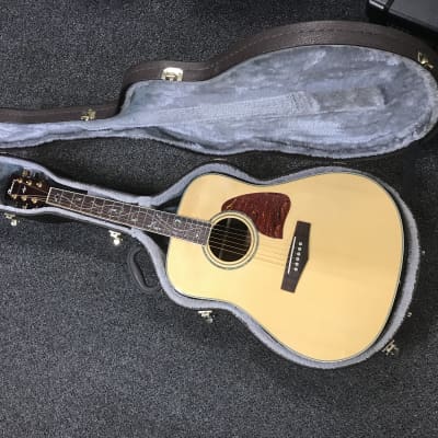 Ibanez AW40-NT tree of life model acoustic guitar mid 2000s mint condition with original hard case and key for sale