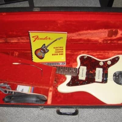 Fender Jazzmaster 1965 Olympic White 100% original (not a refin) image 7