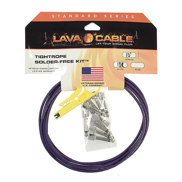 Lava TightRope Solder-Free Pedal Board Kit image 3